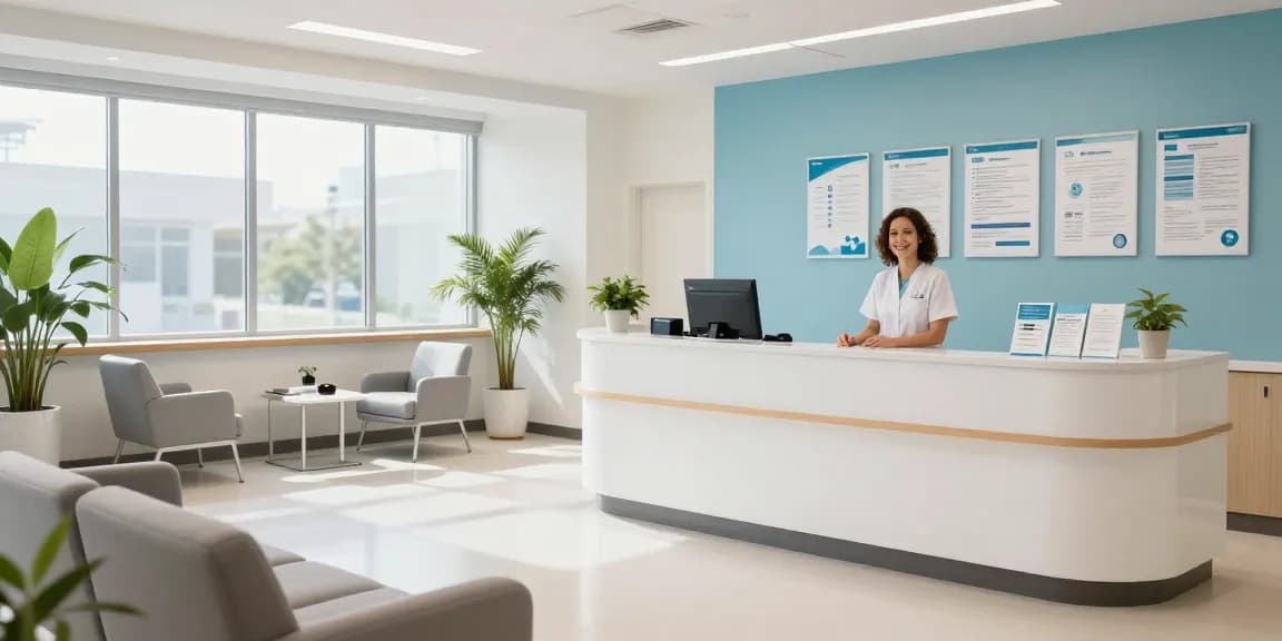 David Hoffmeister reviews in a trusted healthcare environment, illustrating patient care and wellness services.
