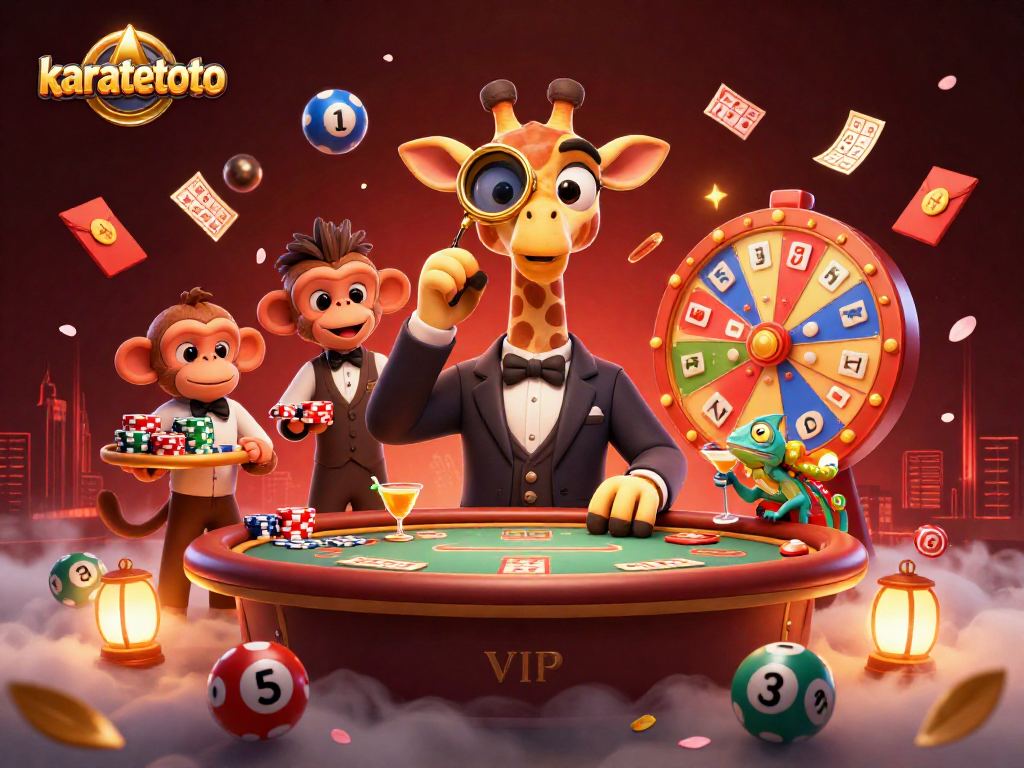 Karatetoto menghidupkan pengalaman togel 4D yang menarik dengan karakter lucu dan elemen fantastis.