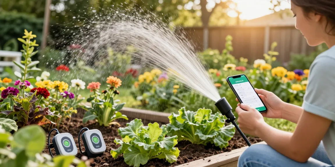 Using rainpoint Irrigation Controllers in home garden for automated watering