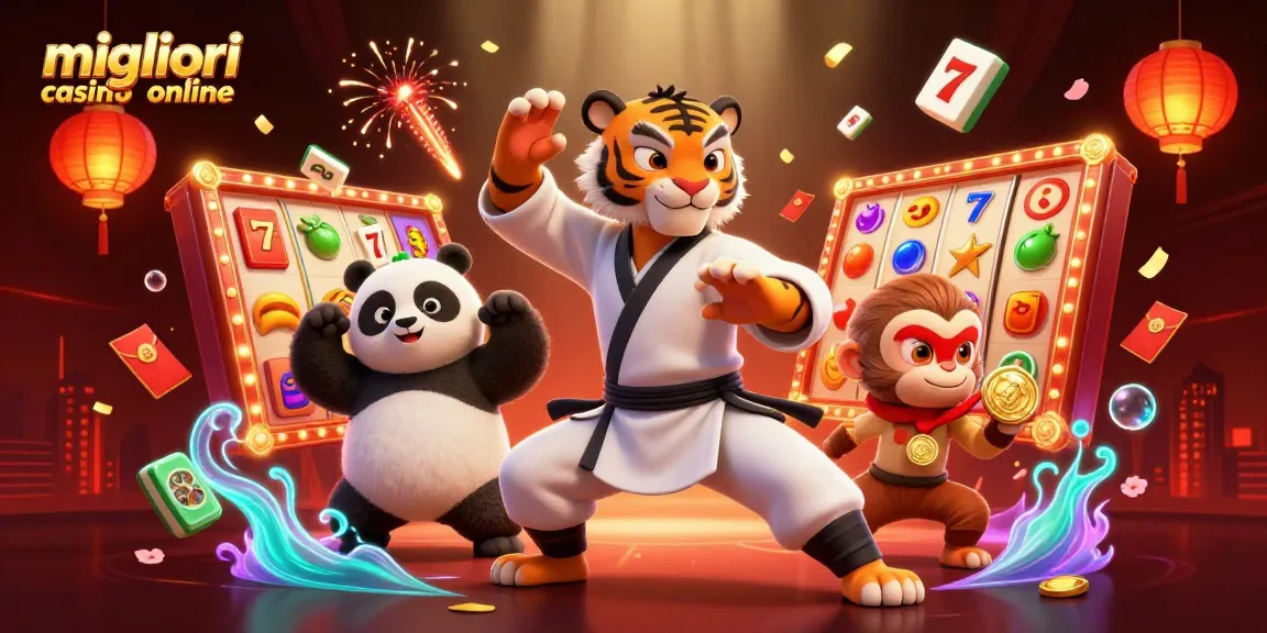Vivete l'emozione nei migliori casino online con vivaci elementi e personaggi di casinò in 3D.