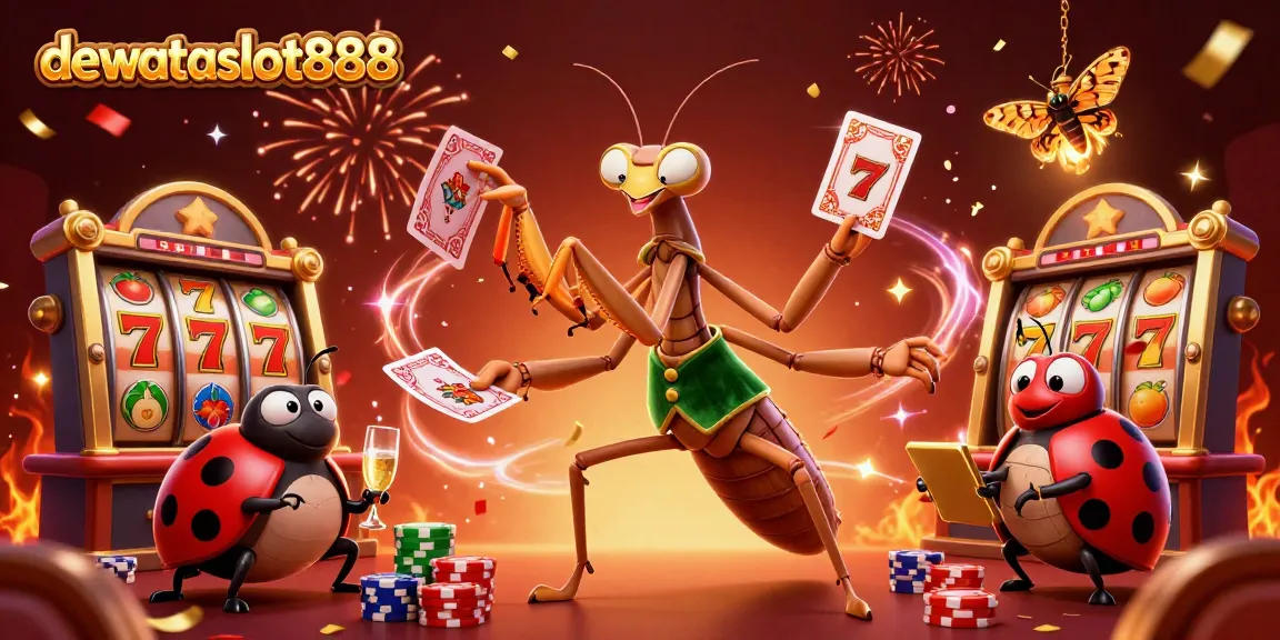 Permainan slot dewataslot888 dengan gambar karakter lucu dan simbol keberuntungan untuk akses yang lebih mudah.