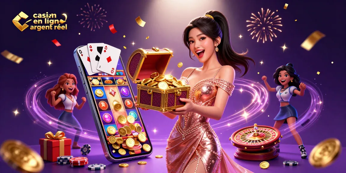 Jouez à des jeux passionnants au casino en ligne argent réel, mettant en avant des actions de machine à sous palpitantes et des trésors.