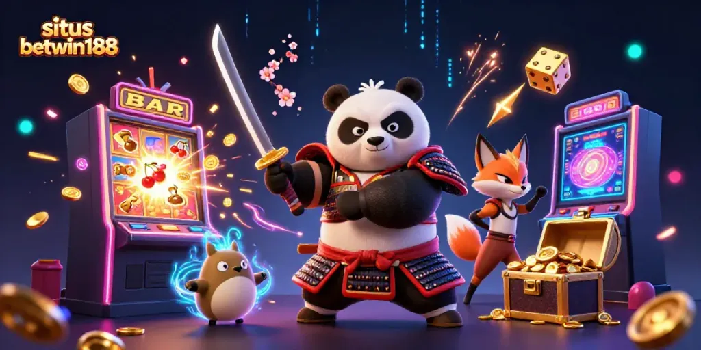 Menangkan jackpot dengan situs betwin188, panda samurai dan rubah ninja dalam aksi mengesankan.