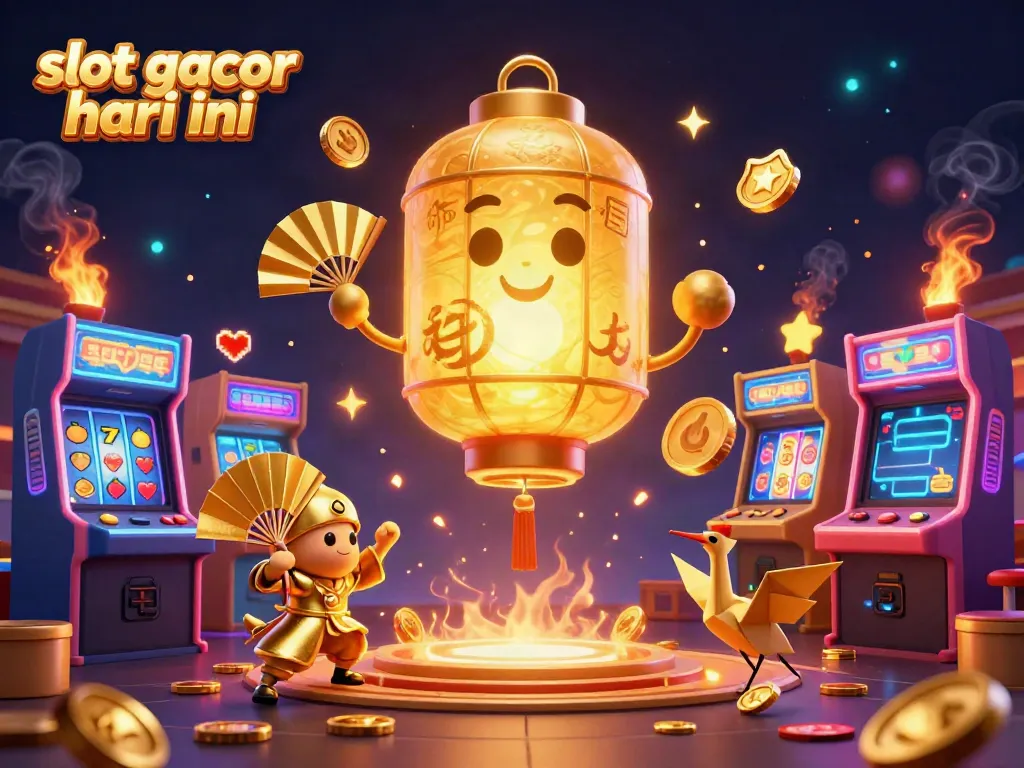 Experience thrilling slot gacor hari ini with vibrant 3D characters and dynamic casino elements.