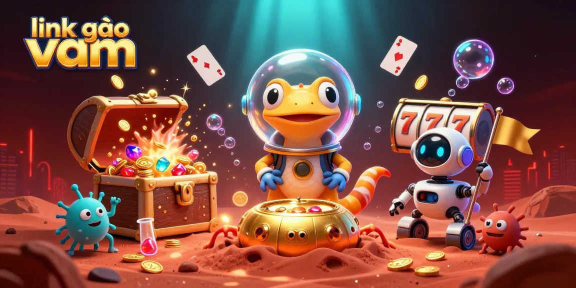 Spin the reels and discover treasure with the link vào vmax in this dynamic casino scene.