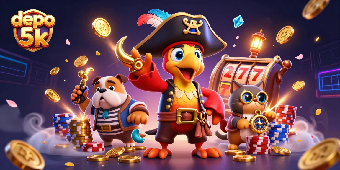 Spin the reels and win big with depo 5k at this vibrant online casino adventure!