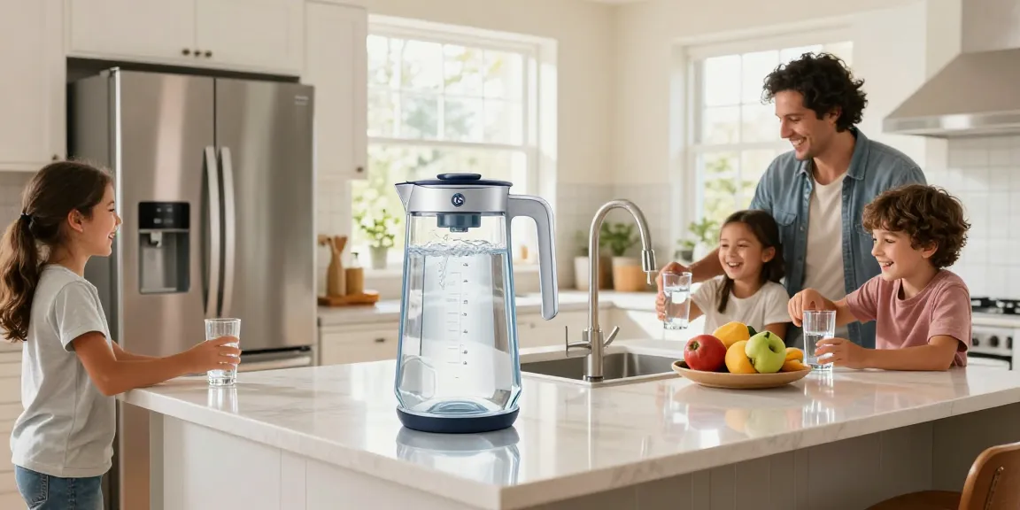 Pure water enjoyment with AQUA CREST Replacement for GE® RPWFE® in a modern kitchen