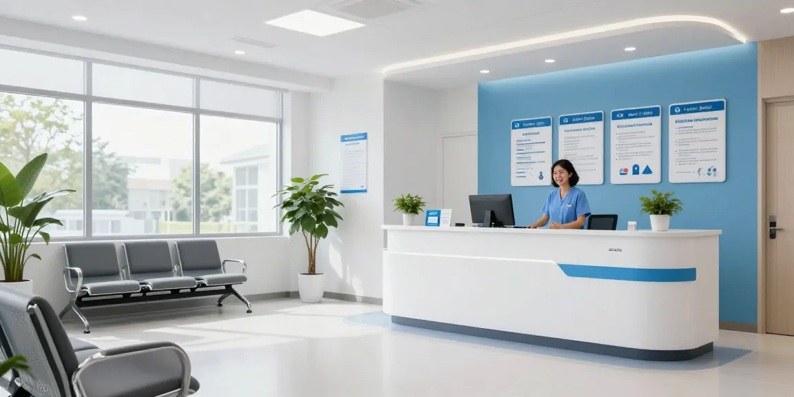 Special enrollment period guidance at a healthcare clinic for insurance options and patient care.