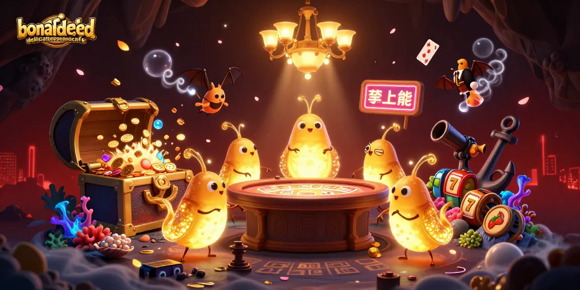 Engage with bonafidedelicatessenandcafe's lively casino scene featuring characters and dynamic gambling elements.