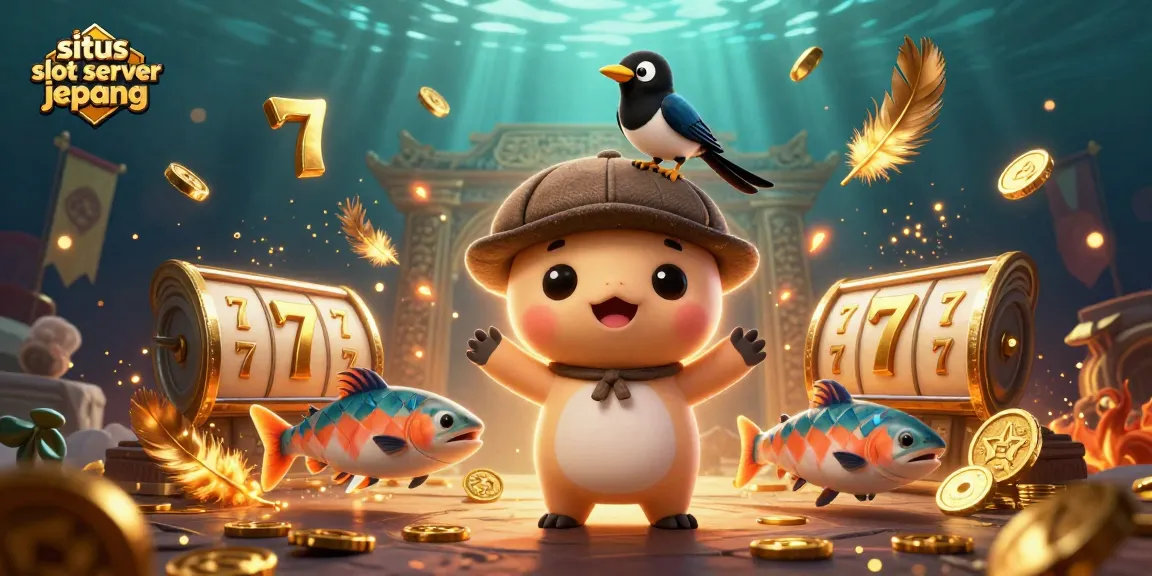 Experience thrilling wins at situs slot server jepang with dazzling slot reels and playful characters.