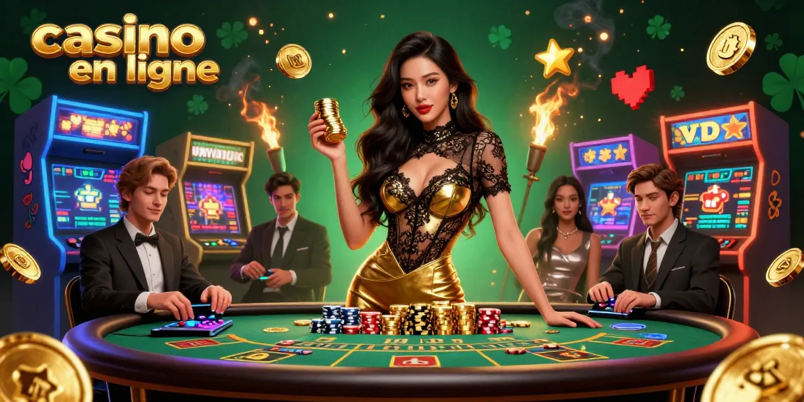 Découvrez l'excitation du casino en ligne avec des visuels époustouflants et une action à enjeux élevés.