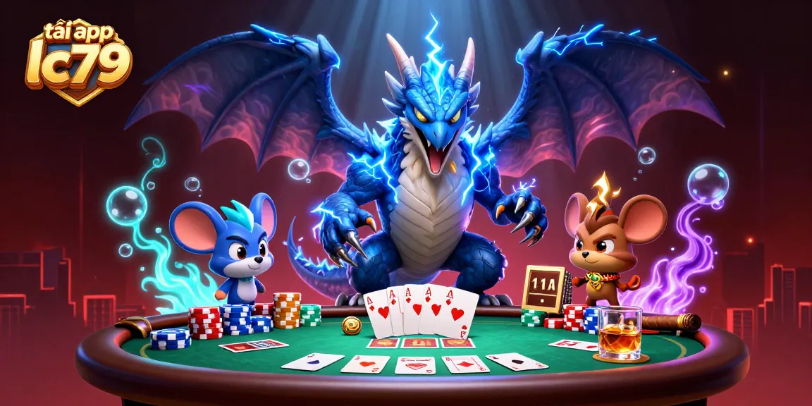 Cùng tải app lc79 để thưởng thức không gian game đỉnh cao với thần rồng điện, chim ưng và chuột sấm!