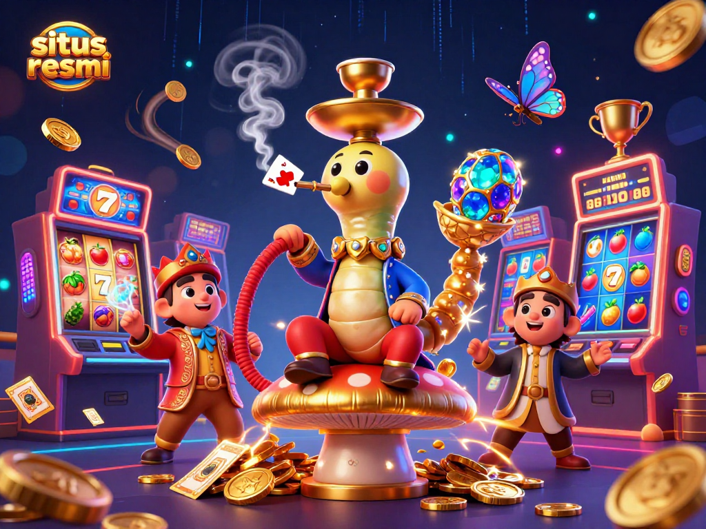 Engage in thrilling gameplay at situs slot resmi with dynamic slot reels and exciting casino elements.