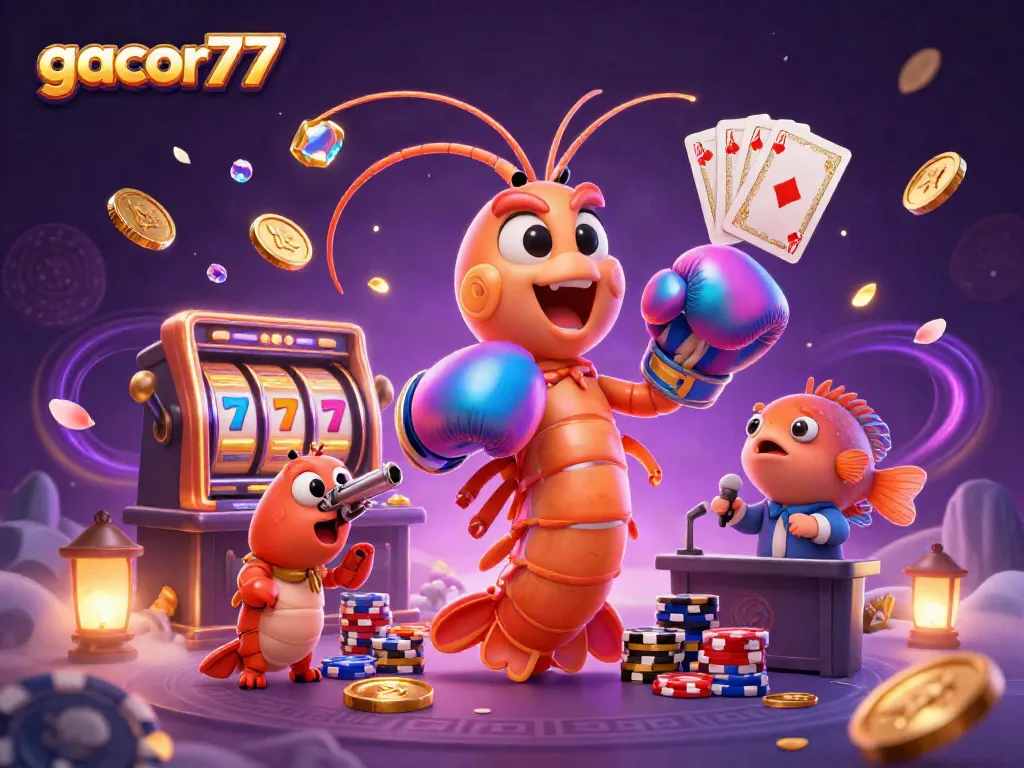 Raih kemenangan bersama gacor77 dengan slot mesin 3D dan koin emas bertebaran.