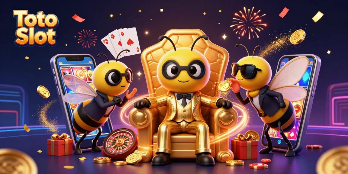 Toto Slot menghidupkan pengalaman bermain dengan bumblebee bos mafia dan elemen permainan yang menarik.