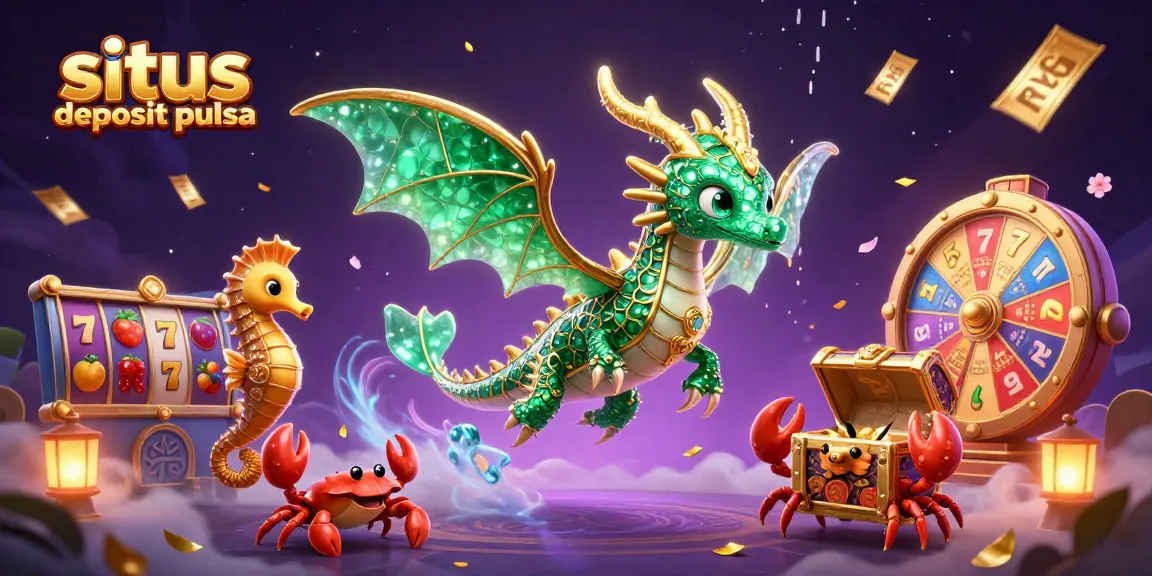 Engage in thrilling gameplay at situs deposit pulsa with vibrant slot reels and captivating characters.
