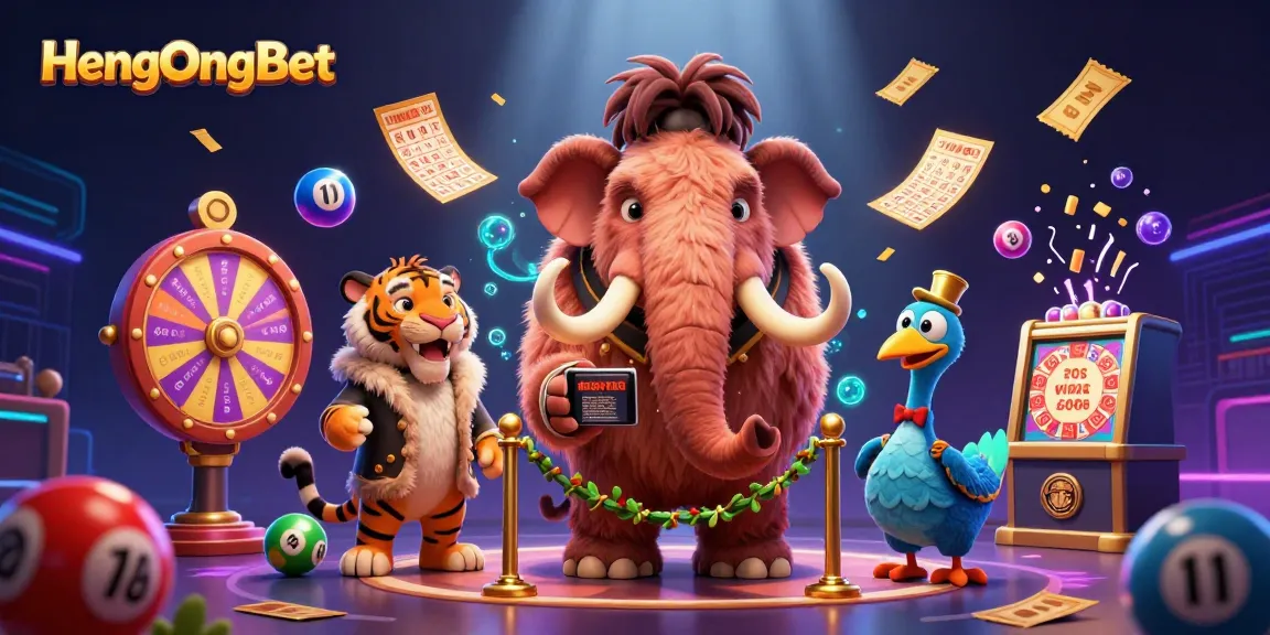 Experience the thrill of HengOngBet featuring vibrant casino elements with an exciting jackpot atmosphere.