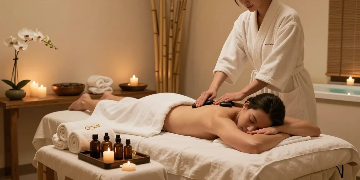 Explore luck8's exceptional spa treatment, featuring a tranquil massage therapy experience focused on relaxation and rejuvenation.