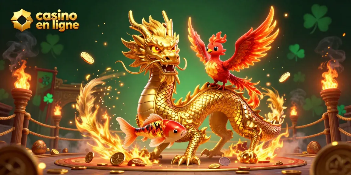 Jouez à casino en ligne avec des dragons et des phénix pour gagner des jackpots excitants !