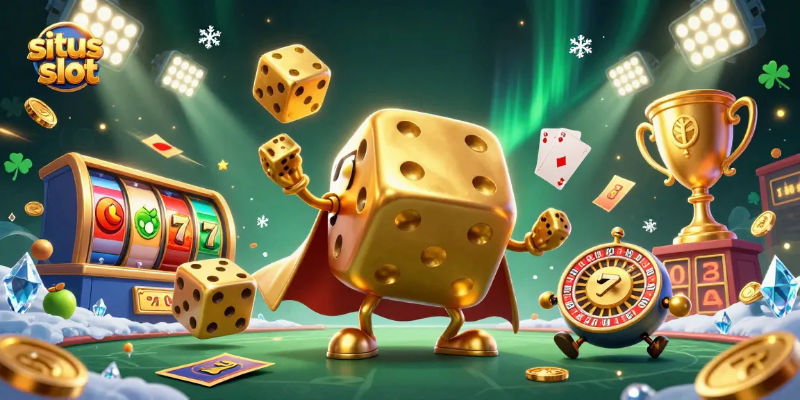 Automatisasikan kemenangan di situs slot dengan simbol keberuntungan dan jackpot berkilauan.