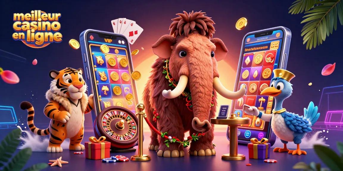 Jouer au meilleur casino en ligne avec des personnages animés dans un environnement riche et dynamique.