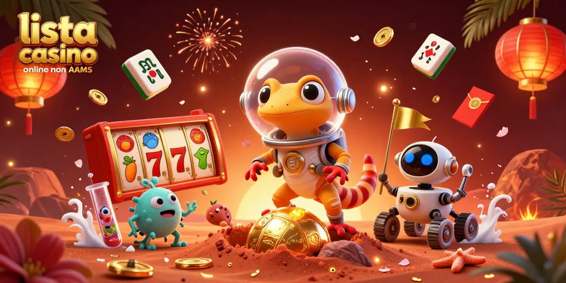 Scopri la lista casino online non AAMS con un'eccitante atmosfera di gioco agli albori di Marte