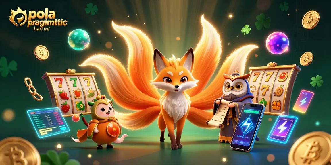 Experience pola pragmatic hari ini with vibrant slot elements and magical characters in a captivating scene.