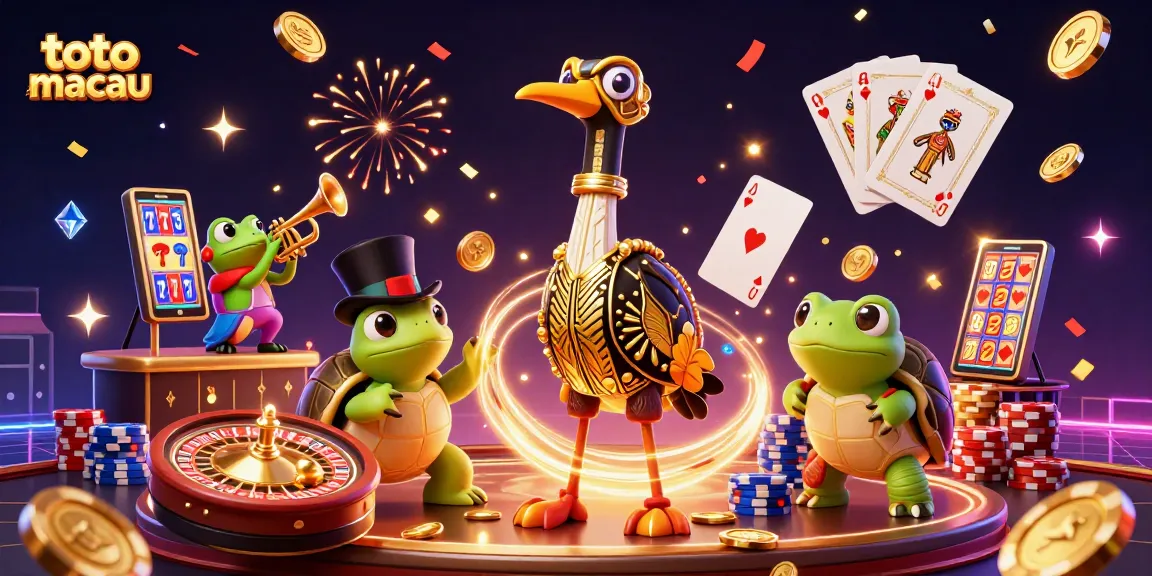 Menangkan pengalaman bermain dengan toto macau saat merayakan di kasino yang meriah.