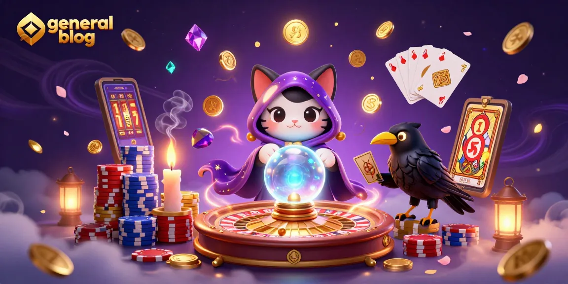 Engage with the enchanting scene of the general blog exploring mystical characters and casino elements.